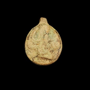 Rare Antique Stone Amulet Figurine of Ancient Egyptian