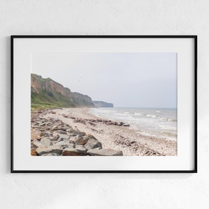 Omaha Beach | Fotodruck | Frankreich Fotografie | Wanddeko | Normandie | Frankreich | Land