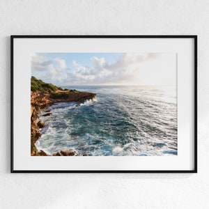Kauai Coast | Photo Print | Hawaii Photography | Kauai | Wall Decor | Surf | Beach | Travel