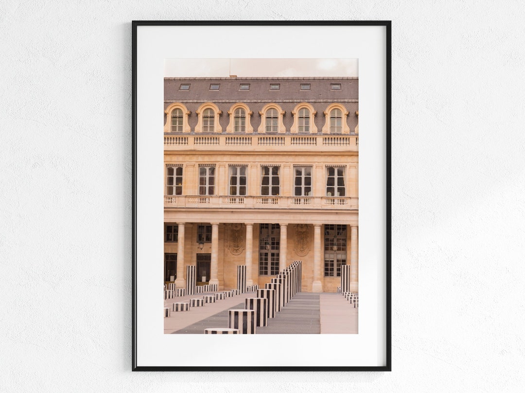 The Palais Stripes Photo Print Palais Royal Travel Photography Travel ...