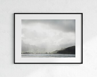 Fog Above Kauai | Photo Print | Hawaii Photography | Kauai | Wall Decor | Surf | Beach | Travel