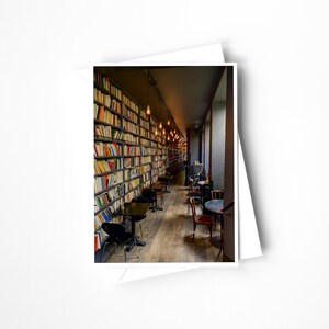 Merci Livres d’occasion | 5 Cartes de notes avec enveloppes | Papeterie | Art de voyage | Carte postale | Marais | Troisième arrondissement | L’Europe Art