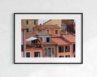 Terracotta Rooftop | Photo Print | Travel Photography | Travel Art | Wall Decor | Tuscany | Italy | Europe Art