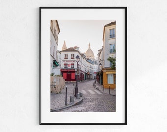 Morning at Le Consulat VERTICAL | Photo Print | Montmartre | Travel Photography | Travel Art | Wall Decor | Paris | France | Europe Art