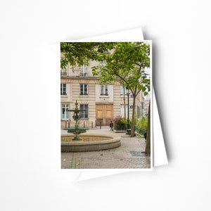 Emily em Paris | 5 cartões com envelopes | Papelaria | Arte de viagem | Cartão Postal | Sexto Arrondissement | Arte Europa