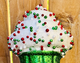 16” Sprinkles Cupcake Pick, Wreath Supply, Craft Supply, Cupcake pick, Sweet Pick