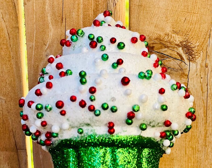 16” Sprinkles Cupcake Pick, Wreath Supply, Craft Supply, Cupcake pick, Sweet Pick