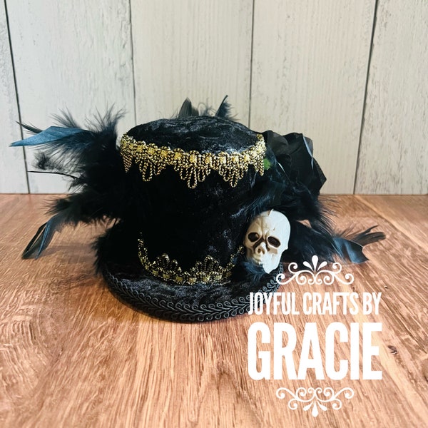 Halloween Top Hat Etsy