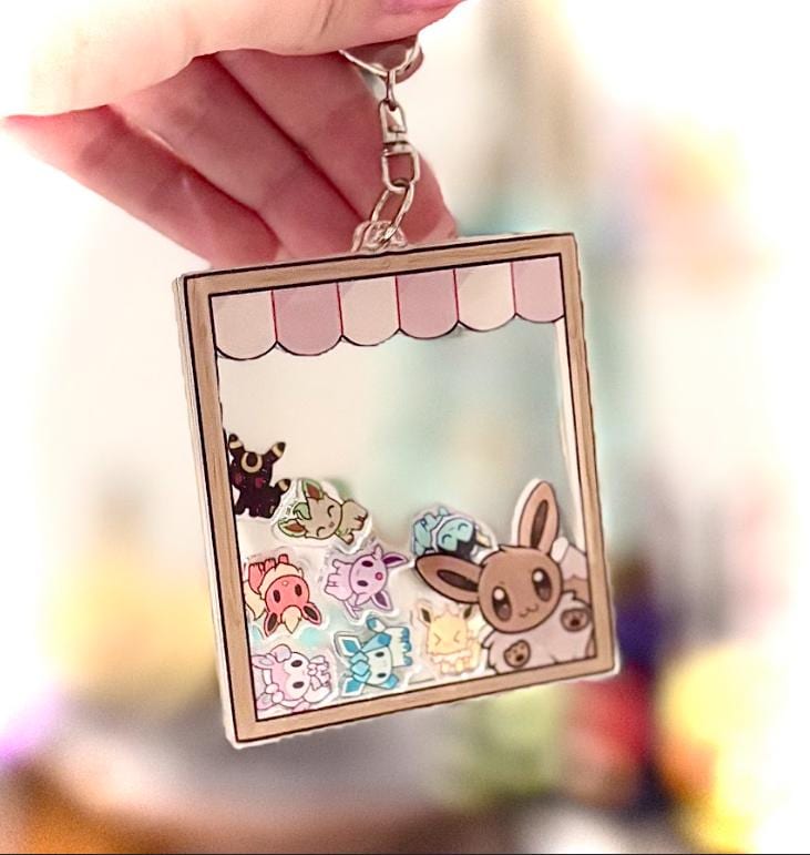 イーブイ進化キーホルダー - Etsy 日本
