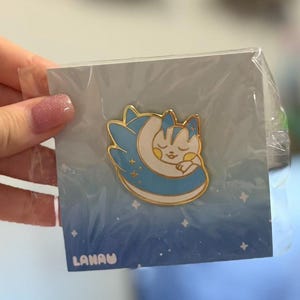 pachirisu cute hard enamel pin sleeping