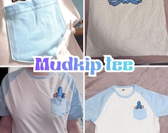 Mudkip inspired tee shirt