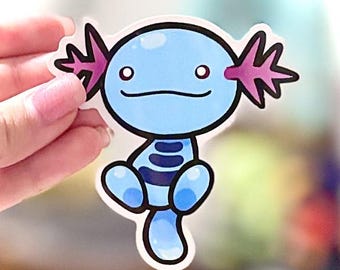 op wooper geïnspireerde sticker