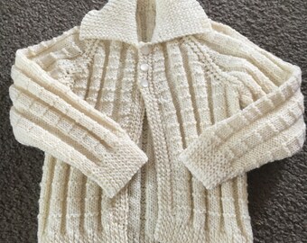 Cream Baby Jacket