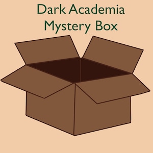 Dark academia Style bundle/ Mystery Box (READ DESCRIPTION!)