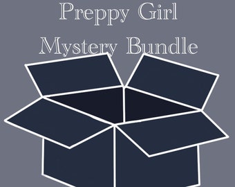 Preppy Girl Aesthetic Style Bundle/ Mystery Box (READ DESCRIPTION)