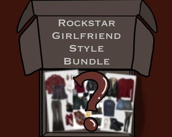 Rockstar Girlfriend Aesthetic Style Bundle