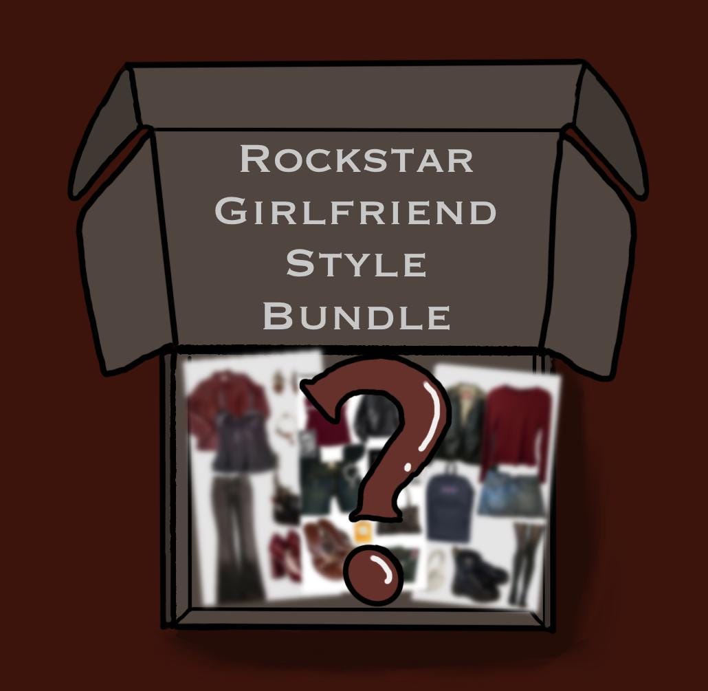 Rockstar Girlfriend Aesthetic Style Bundle
