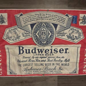 Budweiser Rug - Etsy