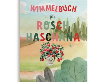 Hidden object book for Rosh Hashanah, Rosh Hashanah explained in pictures for children