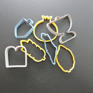 Cookie cutters for Jewish festivals, Cookie cutters Jewish image 1