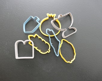 Cookie cutters for Jewish festivals, Cookie cutters Jewish