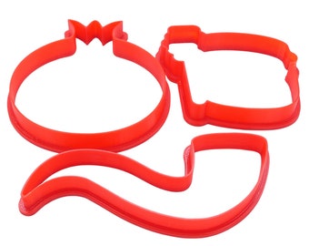 Cookie cutters for Rosh Hashanah