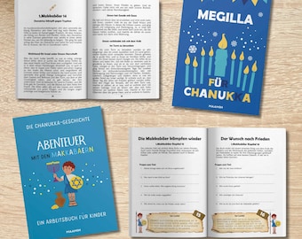 Children's books for Hanukkah, Megillah for Hanukkah, Hanukkah adventure book for children