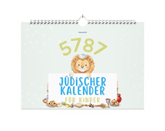 Jewish Children's Calendar 5787