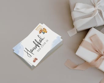 Giveaway Cards Hanukkah