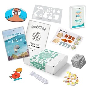 Cadeau de Pâque - Coffret de Pâque pour tout-petits avec livres et activités