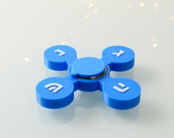 Fidget dreidel | Dreidel for spinning