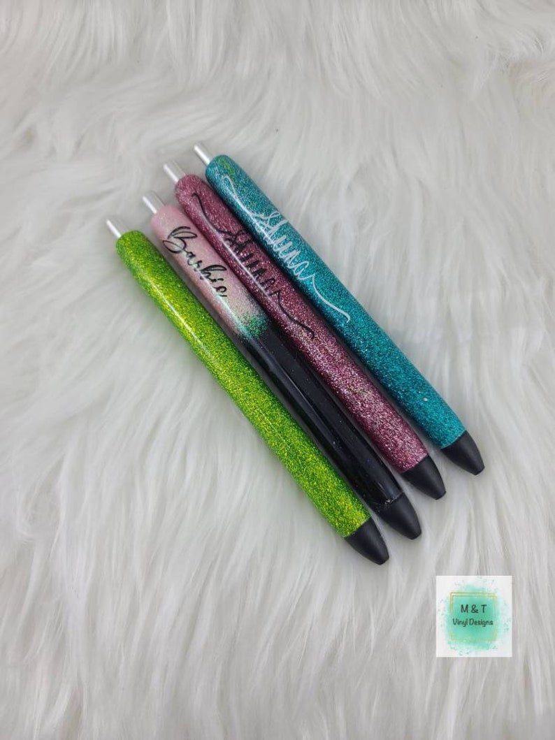 gel pen | Glitter pens personalized custom Pen