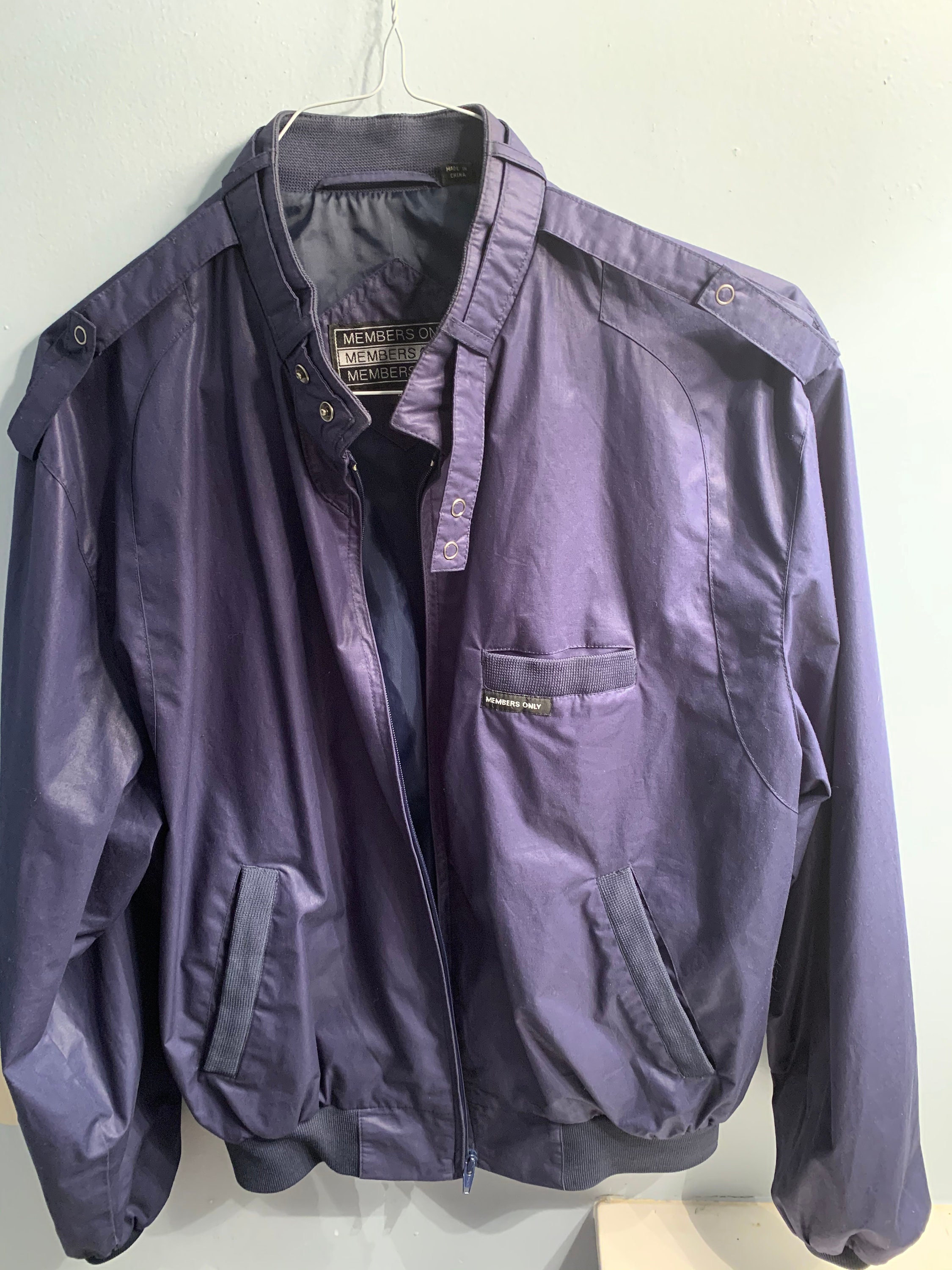 VINTAGE/RETRO Member's Only Jacket size 42 sz Medium | Etsy