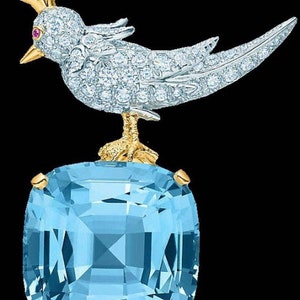 Antique Victorian American Diamond Brooch Handmade item.