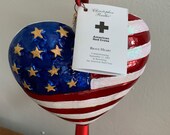 Christopher Radko Brave Heart Ornament Commemorating September 11, 2001