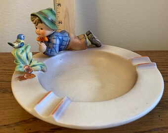 hummel boy with bird