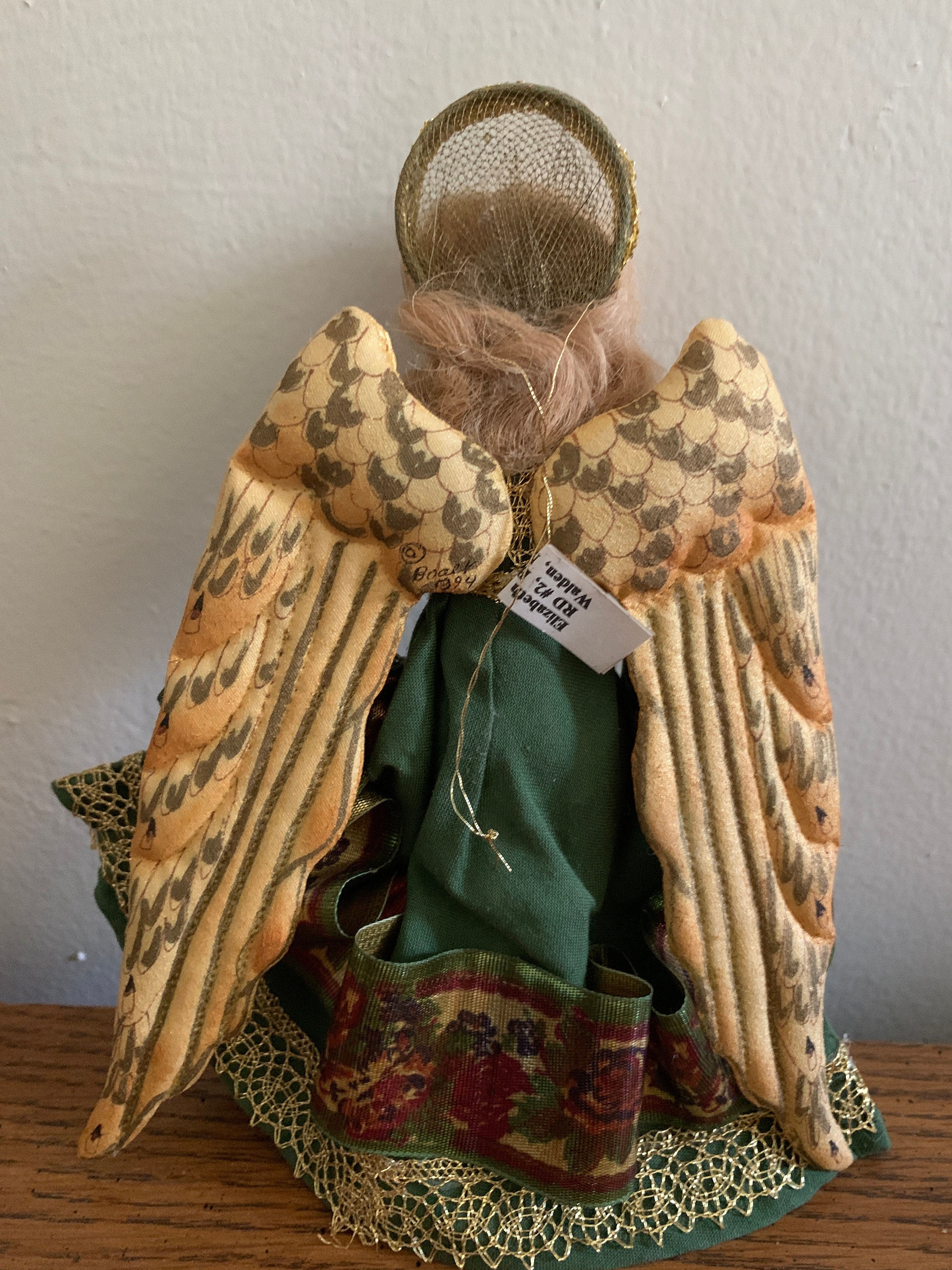 Gladys Boalt 1994 Angel Ornament Etsy