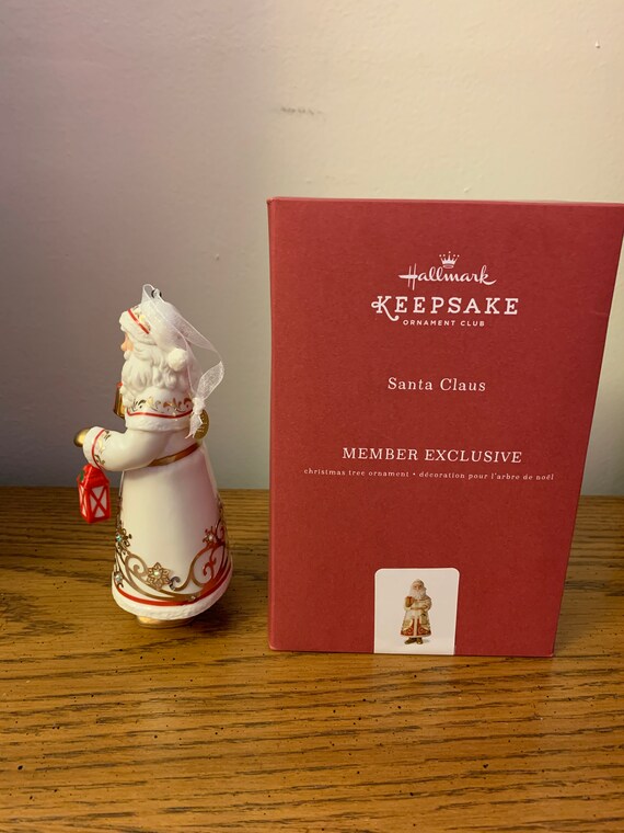 2017 Member Exclusive Hallmark Keepsake Ornament santa - Etsy