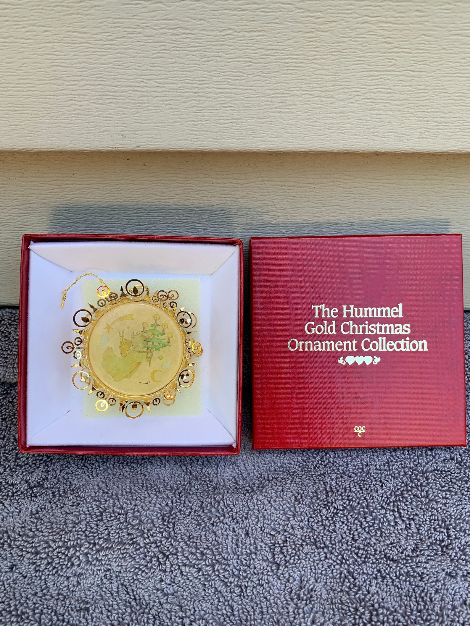 The Hummel Gold Christmas Ornament Collection 