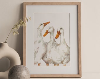 Puddle Ducks: Print