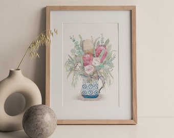 Milk Jug Posy: Print