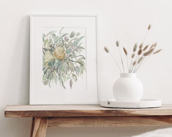 Banksia Bouquet: Print