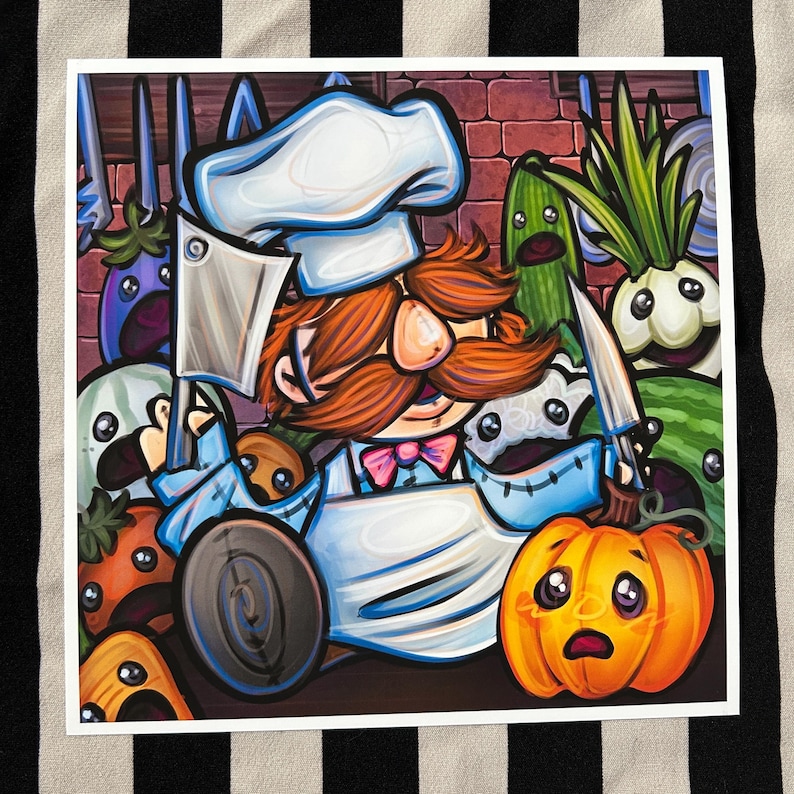 Swedish Chef Muppets Print. - Etsy