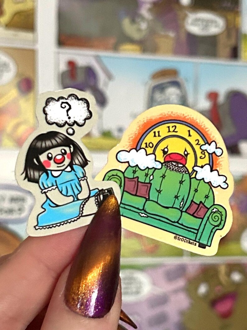 Big Comfy Couch Mini Sticker Set. - Etsy