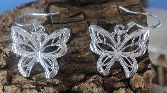 DOTEFFIL Orecchini pendenti in argento sterling 925 con mezzaluna