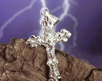 Daylinlove Ciondolo Fenice Con Onice Nero In Argento Sterling 925 - Collana Simbolo Di Rinascita E Forza - Gioiello Unisex Con Catena 45+5 Cm, Regalo In Scatola, Ipoallergenico - 5