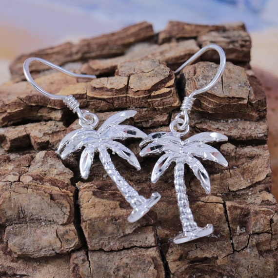 Charms De Palmier En Argent Sterling - Vous Choisissez