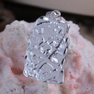 Silver piece of Eight doubloon pendant  1 3/16" + 1/4" bail Diamond cut .925 Sterling replica, Fast free shipping, Pirate  treasure jewelry