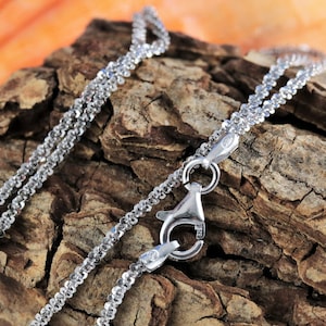 Silver Margarita anklet  9-10&quot;, 1.6 mm •made in Italy Rhodium Plated .925 Sterling anklet. Fast free shipping, Lobster claw lock