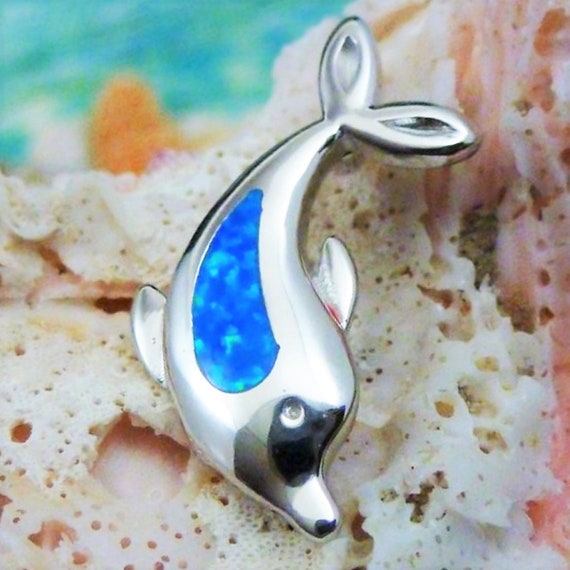 Chaîne et pendentif dauphin en argent 925 - Montres & Bijoux